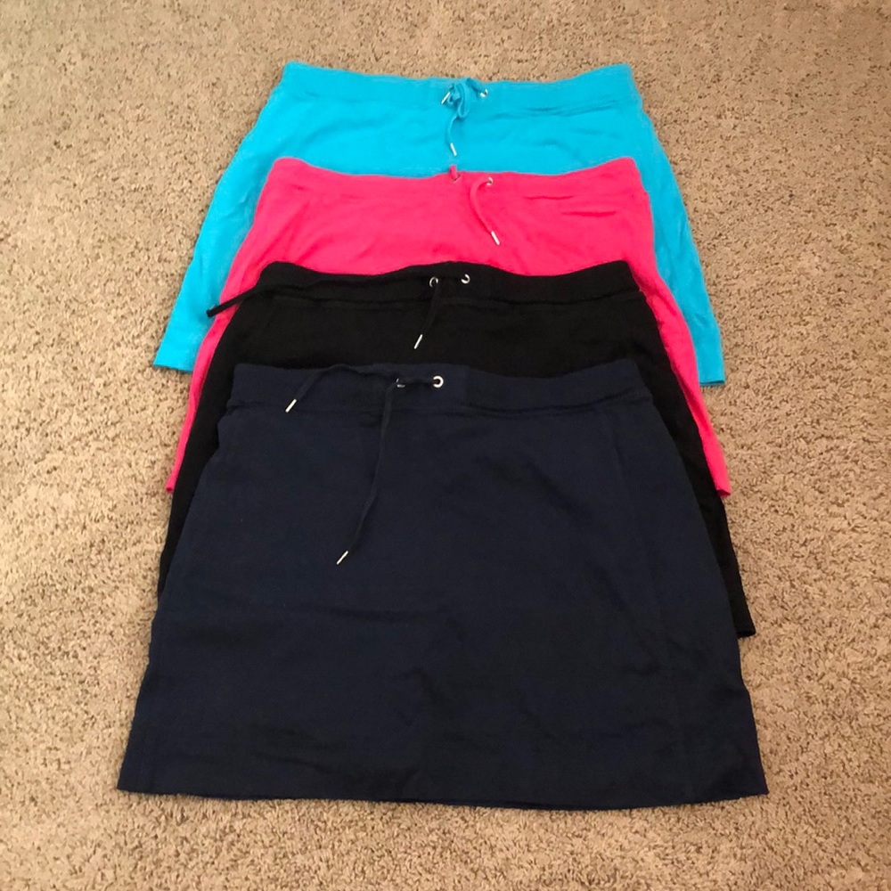 Cotton knit skorts